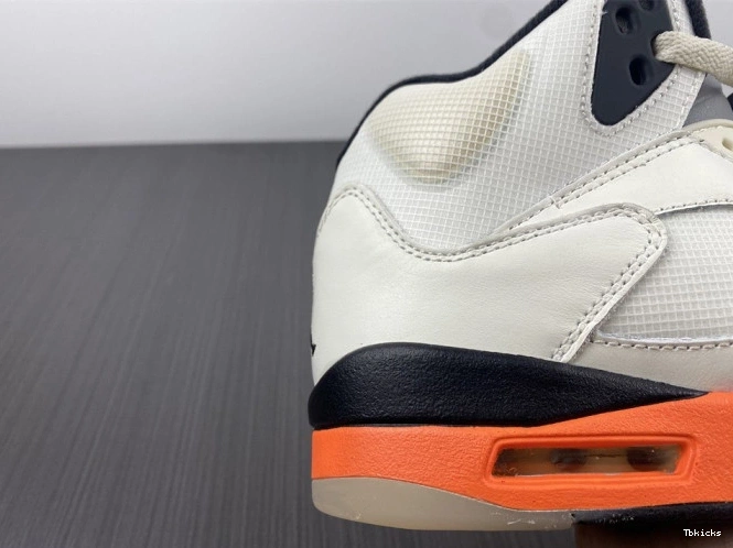 Cheap TBK Jordan DC1060-100 Total Orange 5 Retro 0703